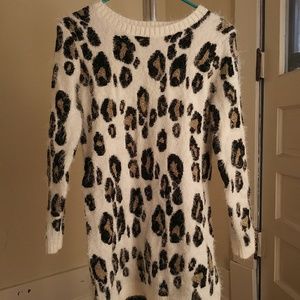 NWOT Girls' Animal Print Sweater
